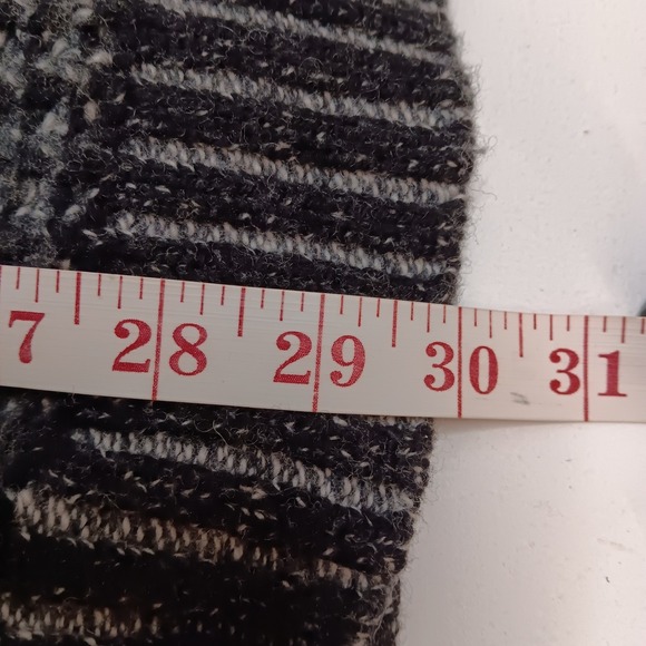 Rag & Bone Target Neiman Marcus Black Gray Knit Shawl Collar Cardigan Medium - Picture 7 of 7